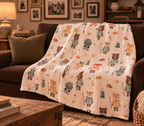 The Cozy Creek - 8 Layer Muslin Blanket