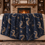 Born of Fire & Stars - 8 Layer Muslin Blanket