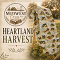 Heartland Harvest - 8 Layer Muslin Blanket