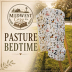 Pasture Bedtime - 8 Layer Muslin Blanket