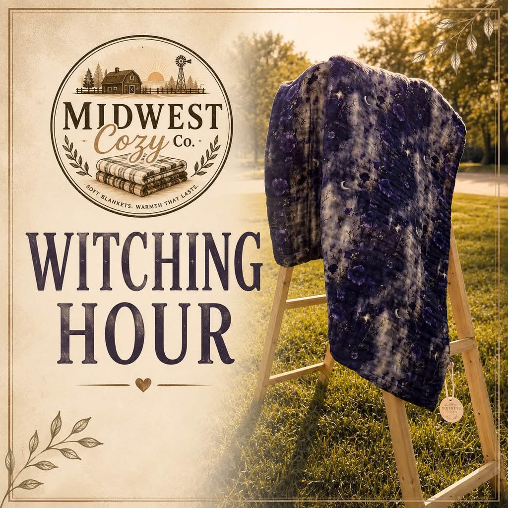 Witching Hour - 8 Layer Muslin Blanket