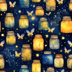 Country Night Lights - 8 Layer Muslin Blanket